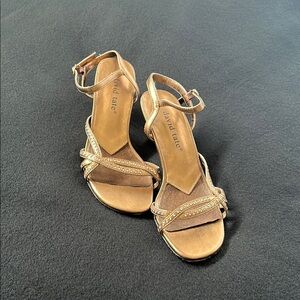 David Tate Copper Heels Elegant Metallic Design